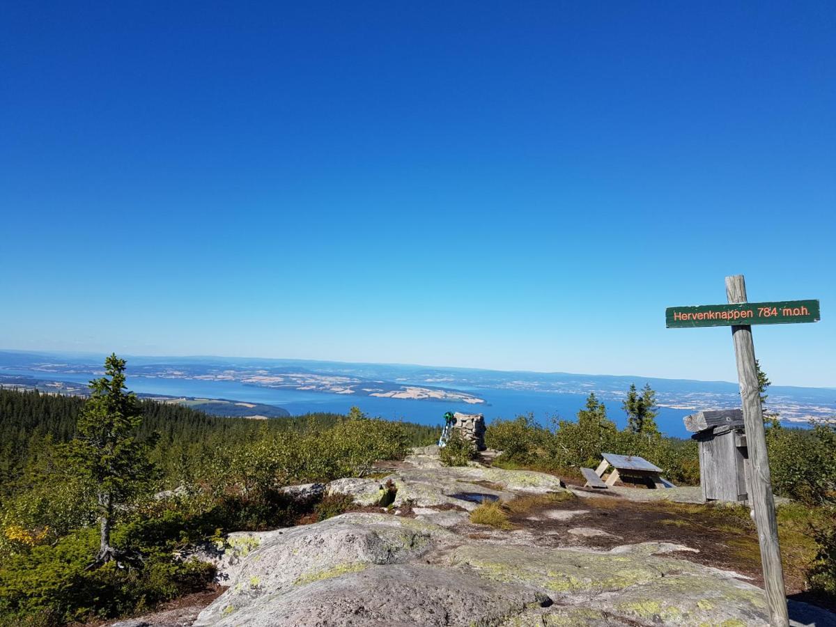 Hotel Idylliske Evjua Ved Mjosa Skreia Esterno foto