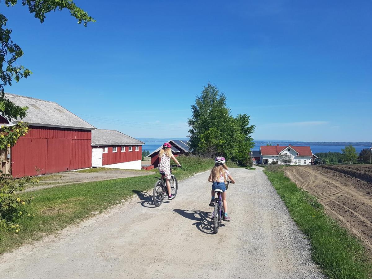 Hotel Idylliske Evjua Ved Mjosa Skreia Esterno foto