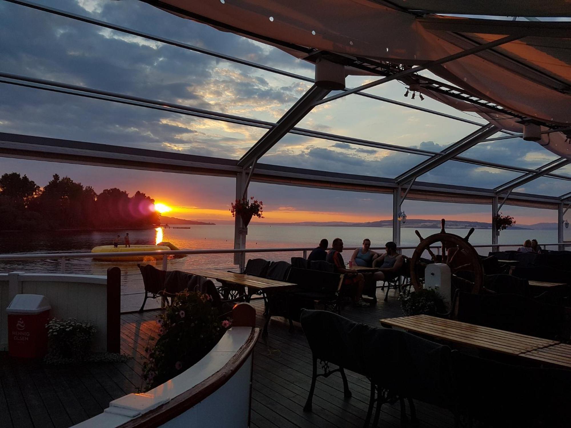 Hotel Idylliske Evjua Ved Mjosa Skreia Esterno foto