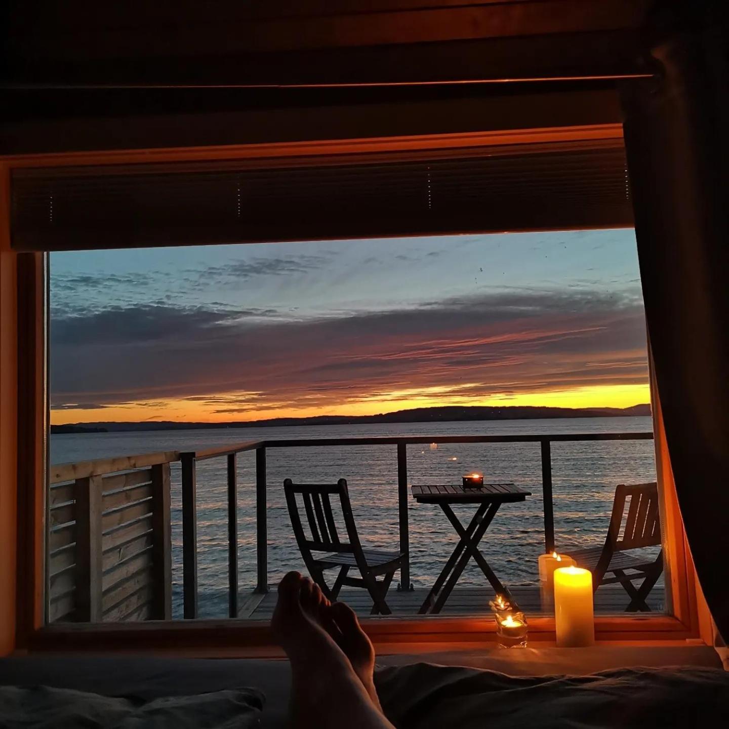 Hotel Idylliske Evjua Ved Mjosa Skreia Esterno foto