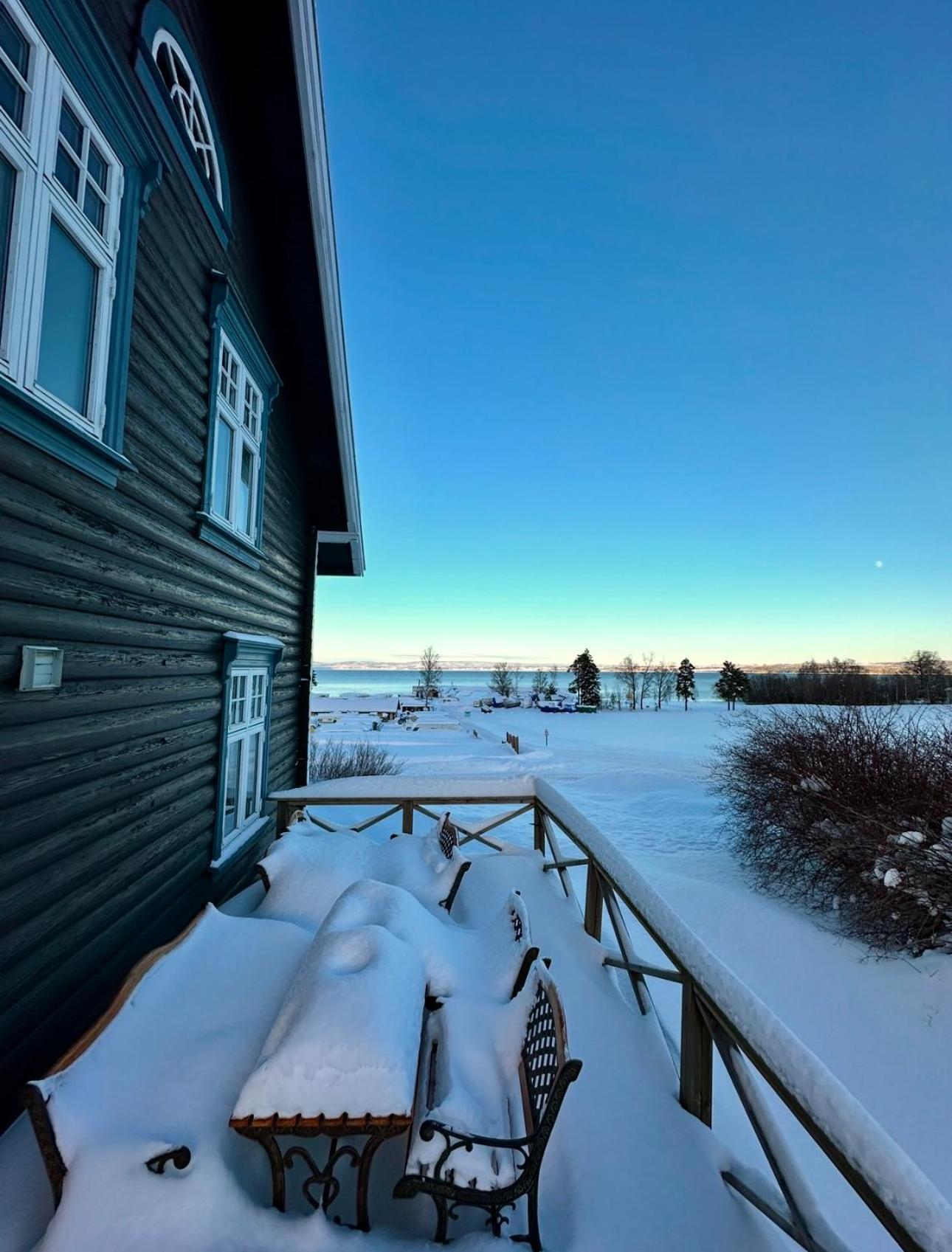 Hotel Idylliske Evjua Ved Mjosa Skreia Esterno foto