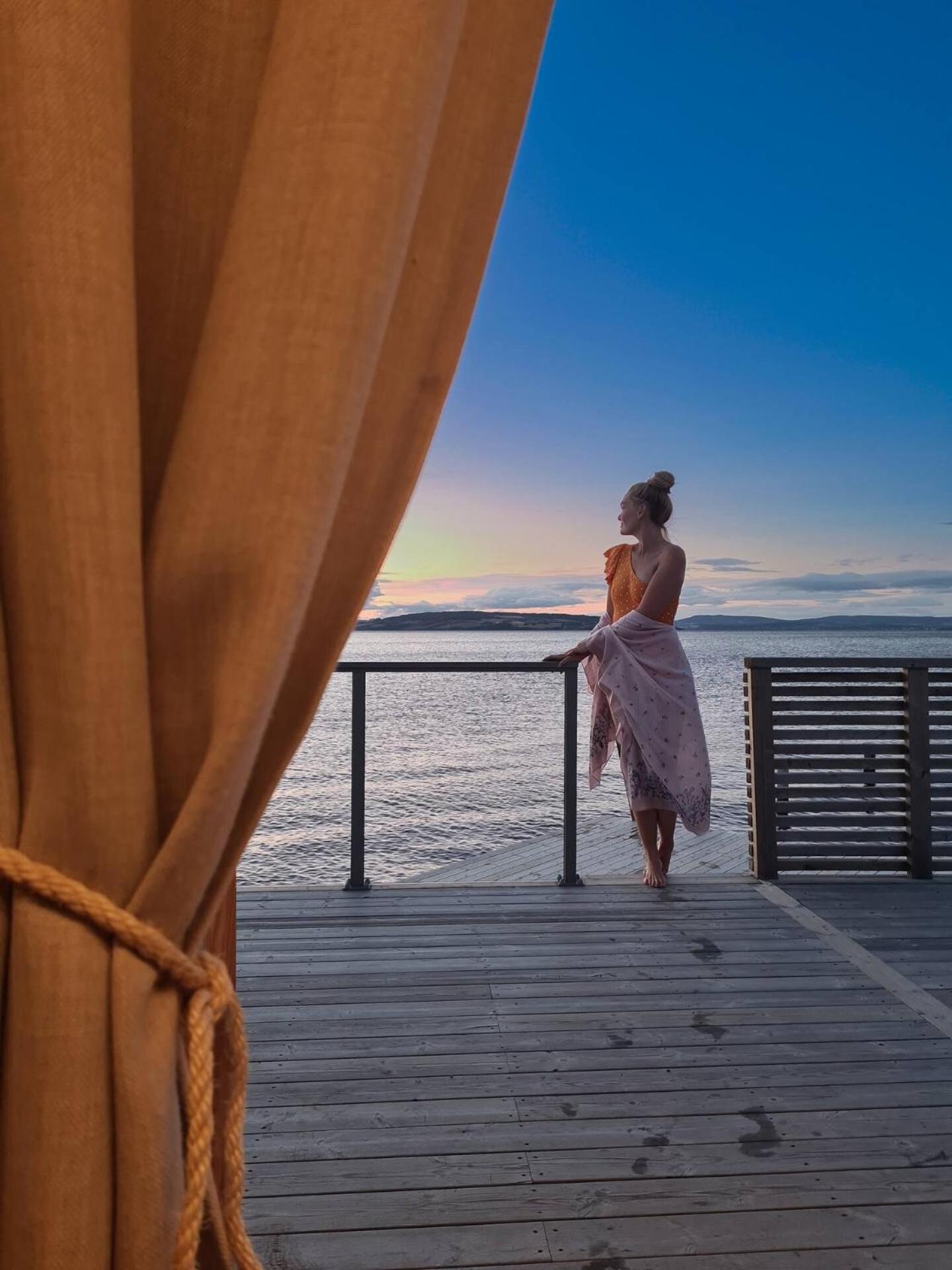 Hotel Idylliske Evjua Ved Mjosa Skreia Esterno foto